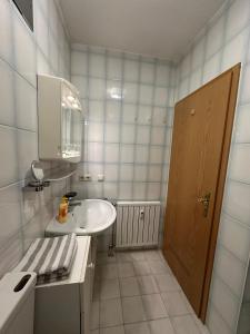 Koupelna v ubytování Ferienwohnung Zellerhorn Kerscher