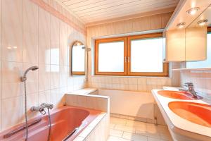 Baðherbergi á Ferienhaus Sahra