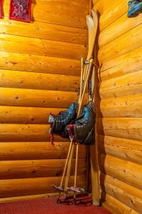 Fotografia z galérie ubytovania Blockhaus Wallisch v destinácii Leogang