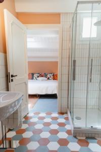 Koupelna v ubytování Casa Patrizia Charme B&b