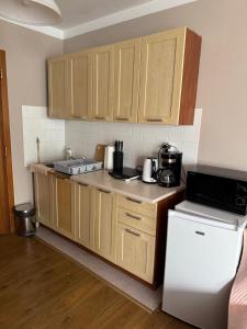 Кухня или мини-кухня в Apartament Kołobrzeg Kasprowicza
