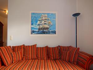 Posezení v ubytování Apartment house Nicole, Zinnowitz
