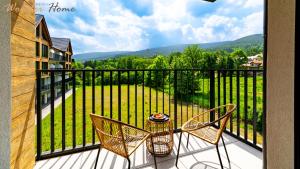 Nespecifikovaný výhled na hory nebo výhled na hory při pohledu z apartmánu