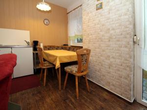 Kuchyň nebo kuchyňský kout v ubytování Apartments Spreewaldperle, Alt Zauche