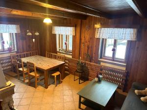 Χώρος καθιστικού στο Summit Chalet Ždiar