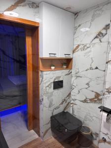 Kuchyň nebo kuchyňský kout v ubytování N3XT-LEVEL Home