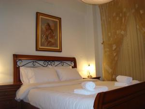 Katil atau katil-katil dalam bilik di Litochoro Apartments