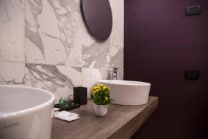 Koupelna v ubytování MANTRA Suite&Rooms