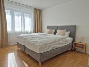 Postel nebo postele na pokoji v ubytování Apartment for 7, close to Zurich and Luzern, free private parking