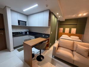 Η κουζίνα ή μικρή κουζίνα στο Apartment 63 - Green +12 φωτογραφίες