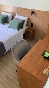 Postel nebo postele na pokoji v ubytování Alfa-Rooms