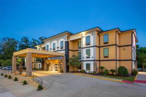a large apartment building with a parking lot at Best Western Plus Regency Park in Walker