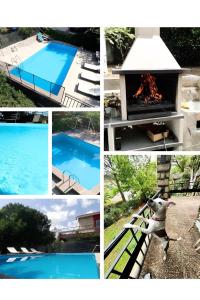Bazén v ubytování Piedra Libre Apartamentos nebo v jeho okolí