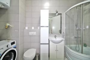 Koupelna v ubytování Apartman Slani San + 13 fotografií