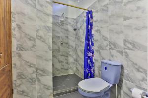 Koupelna v ubytování Hostal La Finquita