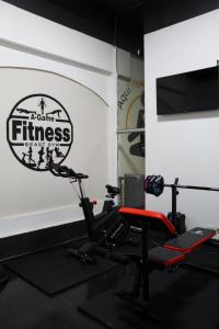 Academia e/ou comodidades em Hostel Boutique Merced 88