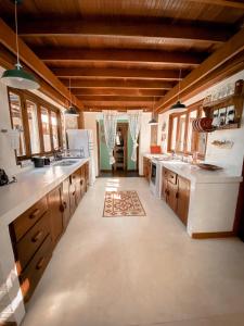 Kuchyň nebo kuchyňský kout v ubytování CASA Ecológica Paraty
