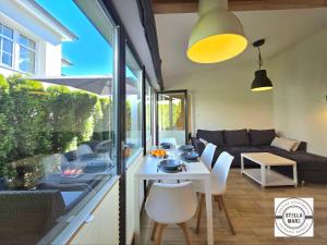 Χώρος καθιστικού στο Apartamenty Stella Mare - 365PAM