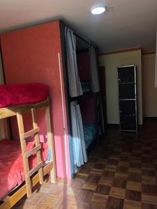 Η κουζίνα ή μικρή κουζίνα στο Yati Hostel