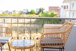 Μπαλκόνι ή βεράντα στο Hotel Ariana Lux