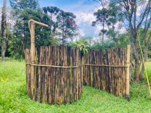 Κήπος έξω από το Sítio Agroecológico Ecovila Sustentar