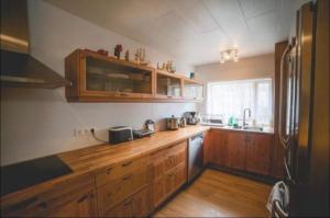 Eldhús eða eldhúskrókur á Dream Guesthouse