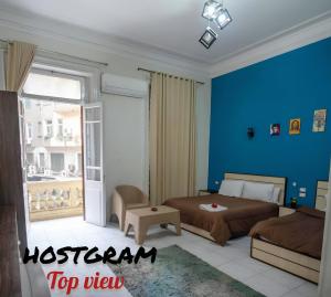 A seating area at Hostgram Top View