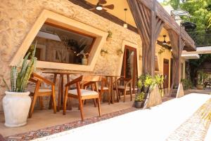 Patio nebo venkovní prostory v ubytování Hotel Tunich Naj & Hostal
