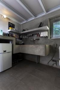 Köök või kööginurk majutusasutuses 有餘和宿 HOHOstay