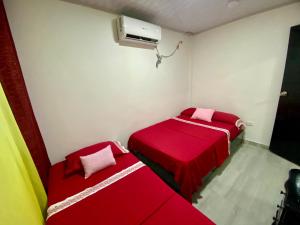 Postel nebo postele na pokoji v ubytování Apartamento Referee