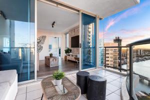 Balkón nebo terasa v ubytování "Boutique Sky Villa" by Inn Paradise