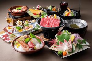 Cibo presso il ryokan o nelle vicinanze