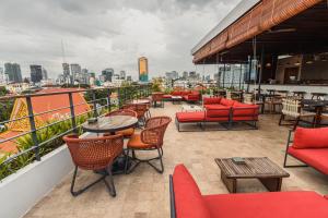 Posezení v ubytování Penh House Hotel