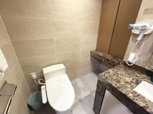 Koupelna v ubytování Mohenic Hotel Seoul Myeongdong
