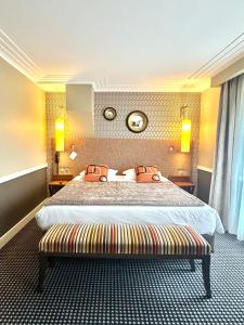 Postel nebo postele na pokoji v ubytování Maison Lia