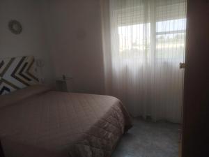 Posteľ alebo postele v izbe v ubytovaní Apartamento estudio en playa Puig