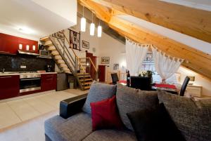 Køkken eller tekøkken på Apartment Mishel