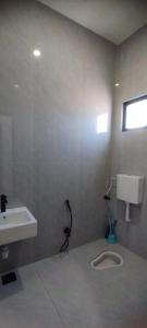 Koupelna v ubytování The GetAway