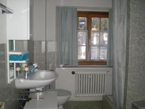 Koupelna v ubytování Hotel Danis