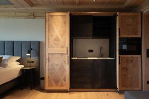 Voodi või voodid majutusasutuse Hotel Winterbauer toas
