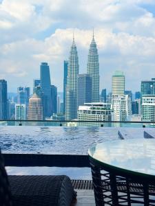 Nespecifikovaný výhled na destinaci Kuala Lumpur nebo výhled na město při pohledu z hotelu