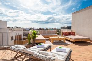Balkon lub taras w obiekcie MEDANO4YOU Casa Toya