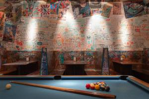 Ein Billardtisch in der Unterkunft Dazzler by Wyndham Montevideo