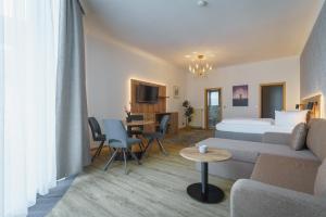 Posezení v ubytování Stadthotel Pfeffermühle
