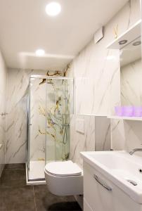 Kúpeľňa v ubytovaní Villa Christina