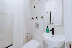 Koupelna v ubytování Chisinau City Center New Renovation 1BR + 30 fotografií