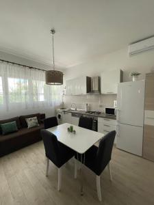 Kuchyň nebo kuchyňský kout v ubytování Apartman Mira