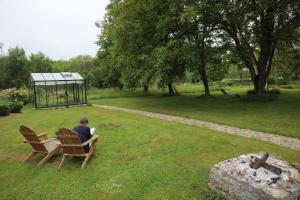 Ogród w obiekcie Le Moulin de Villiers