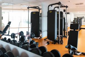 Posilňovňa alebo fitness centrum v ubytovaní Crystal Mountain Hotel Wisła