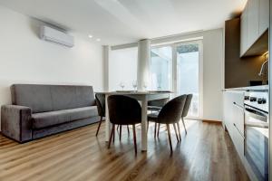 Køkken eller tekøkken på Blue Hotel Oporto